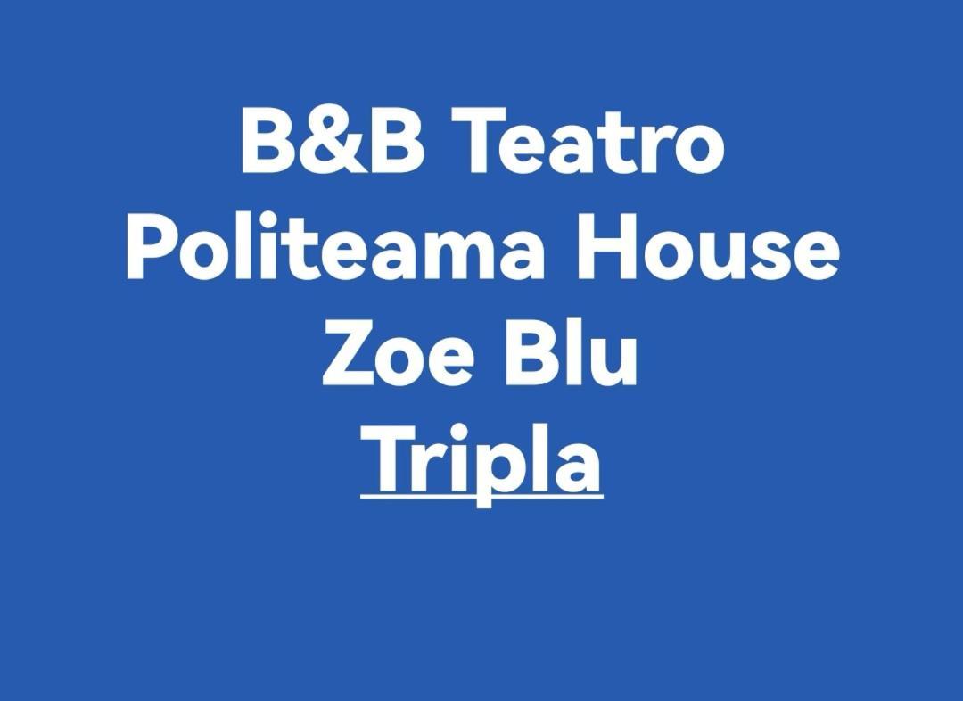 Paleemo Centro Zoe Blu Bed & Breakfast Palermo Exterior photo